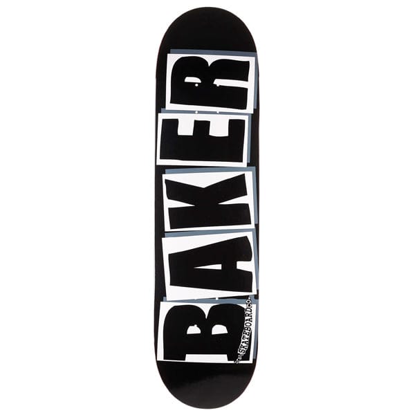 Baker Skateboards Tavola skateboard Tavola skate Brand Logo Black White Downtown