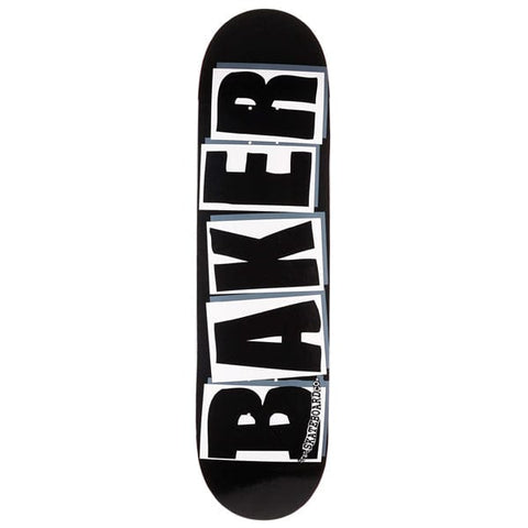 Tavola skate Brand Logo Black White