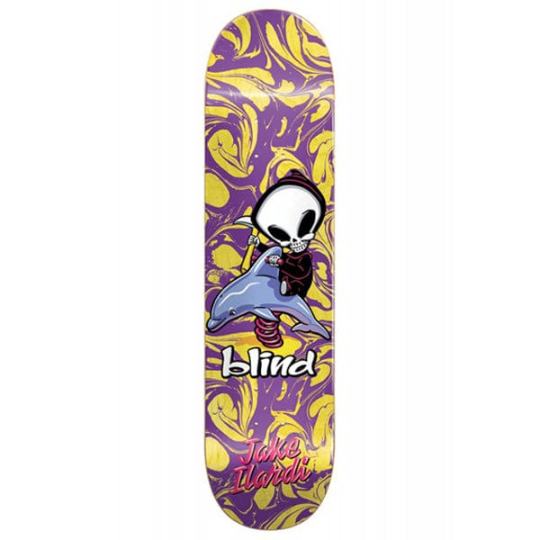 Blind Skateboards Tavola skateboard Tavola skate Jake Ilardi Reaper Ride Purple 8