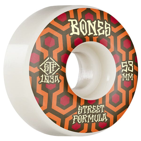 Bones Wheels Ruote skateboard 53mm / 103 Ruote skate STF Retros V1 103A 53mm