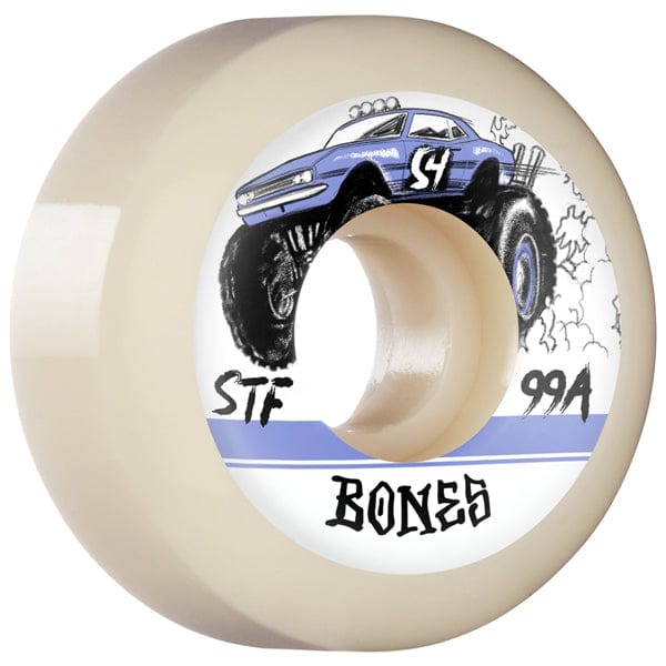 Bones Wheels Ruote skateboard 54mm / 99 Ruote skate STF Big Rigs V5 99A 54mm