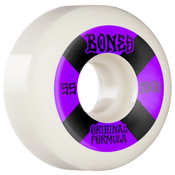 Bones Wheels Ruote skateboard 55mm / 100 Ruote skate 100´s OG Formula V5 100A 55mm