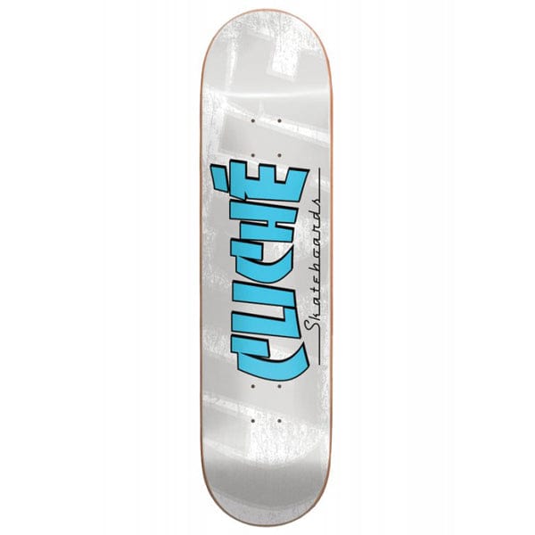 Cliché Skateboards Tavola skateboard Tavola skate Banco Blue White Downtown