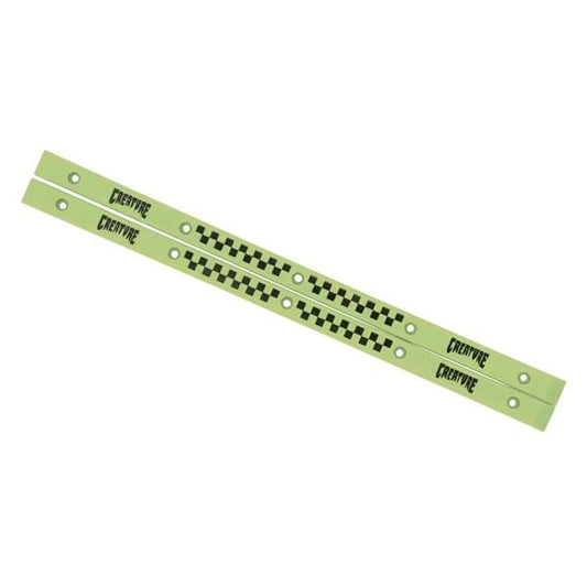 Creature Skateboards Hardware skateboard Rails Sliders Glow Green Downtown