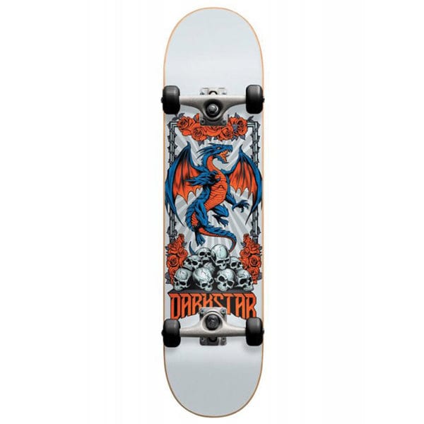 Darkstar Skateboards Skateboard completo Skate per principianti Levitate Orange (Soft Wheels) 8