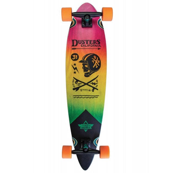 Dusters California Longboard Longboard Moto Fades Pink Orange Teal 37