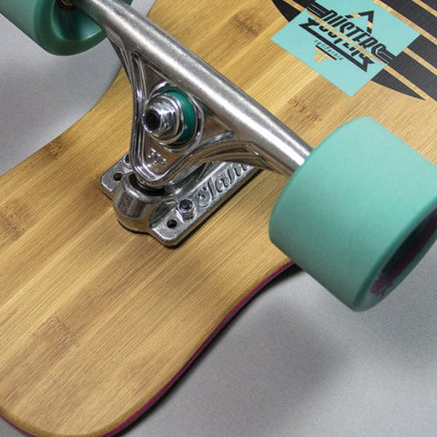 Longboard Wanderlust Teal Purple 47