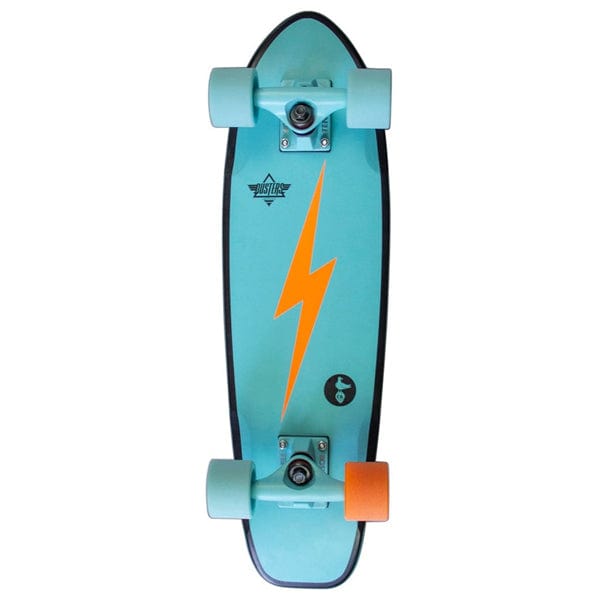 Dusters California Skateboard completo Cruiser Black Bird Bold Teal 25" Downtown