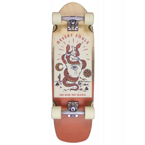 Dusters California Skateboard completo Cruiser Desert Soul Rust 29.5