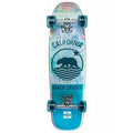 Dusters California Skateboard completo Cruiser Beach Prism Teal Holographic 29