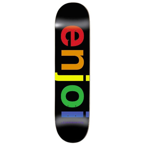 Enjoi Tavola skateboard Tavola skate Spectrum Black Downtown