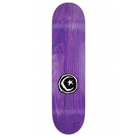 Tavola skate Star & Moon Scribble Purple 7.75