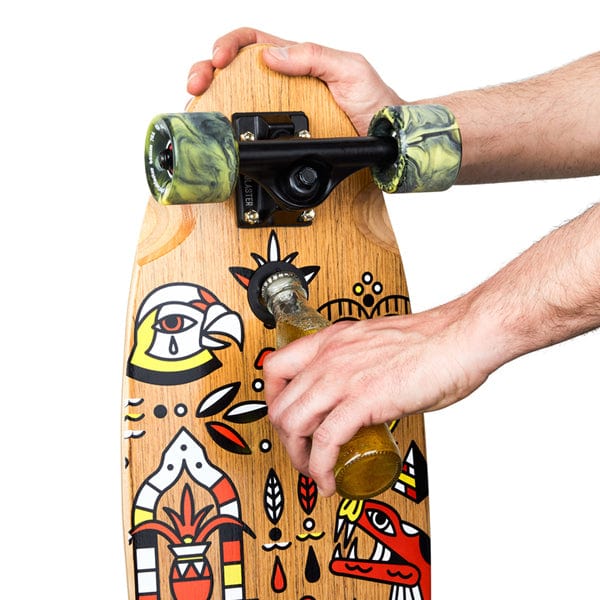 Ghetto Blaster Cruiser Cruiser Geroglifics Fishtail 30" x 9" Downtown