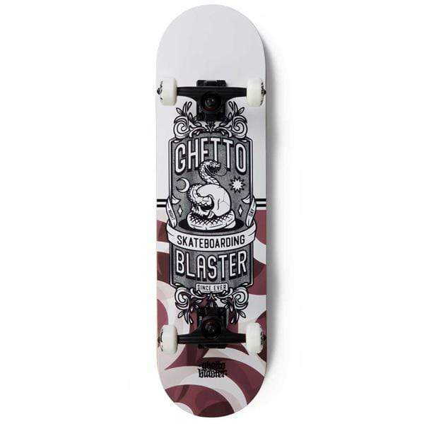 Ghetto Blaster Skateboard completo Skate per principianti Skull 8.25