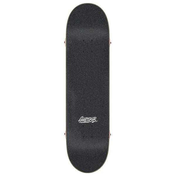 Ghetto Blaster Skateboard completo Skate per principianti Barbed Wire White 8.375" Downtown