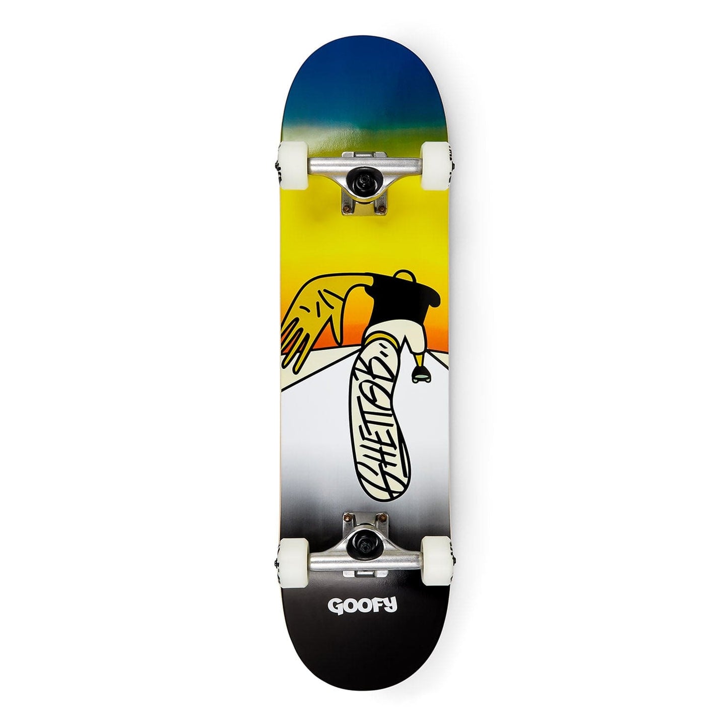 Ghetto Blaster Skateboard completo Skate per principianti Push Goofy 8.0" Downtown