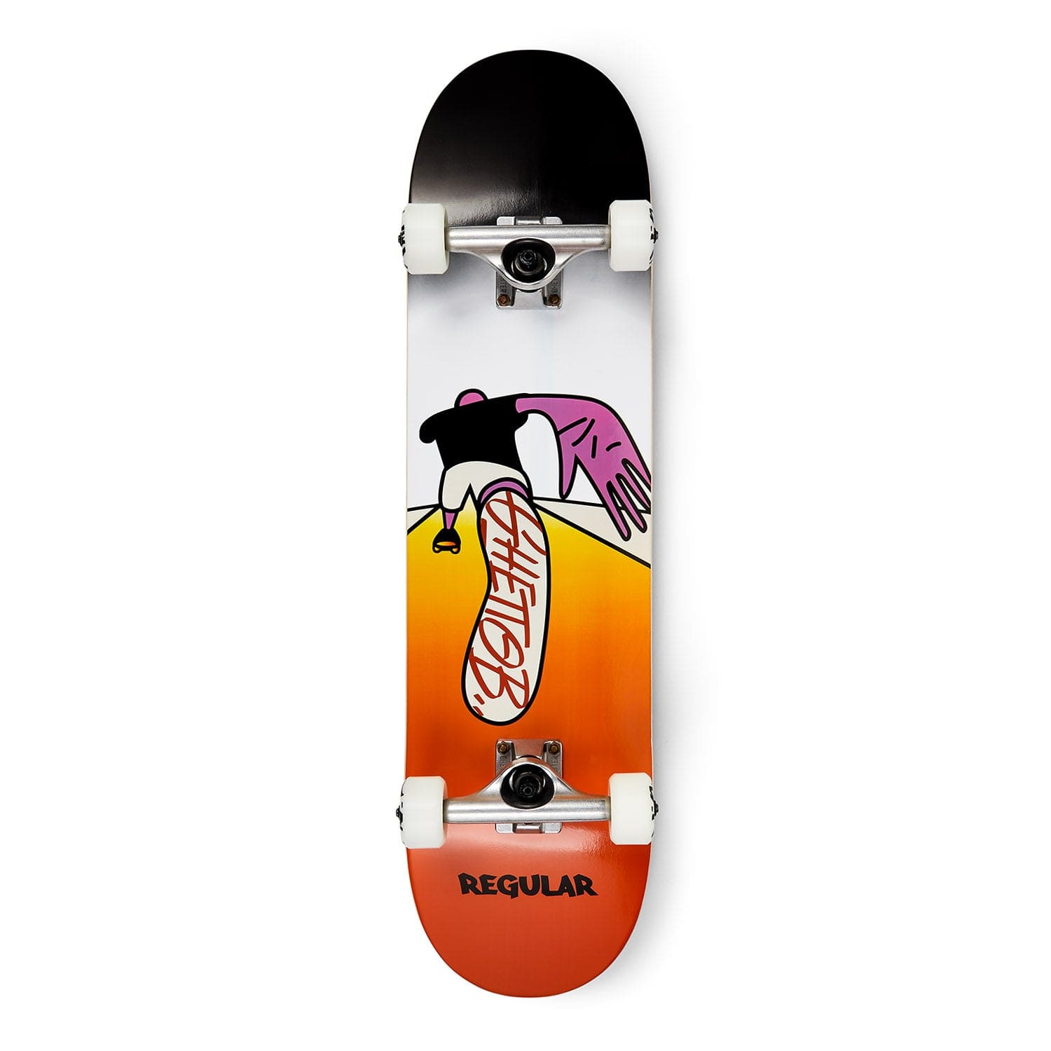Ghetto Blaster Skateboard completo Skate per principianti Push Regular 8.0" Downtown
