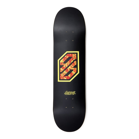 Ghetto Blaster Tavola skateboard Tavola skate Flame Pregripped Downtown