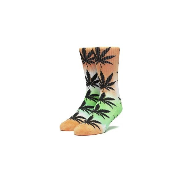 Huf Calze Calze TieDye Plantlife orange / green Downtown