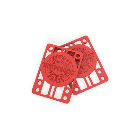 Riser pads Genuine Parts Red 1/8