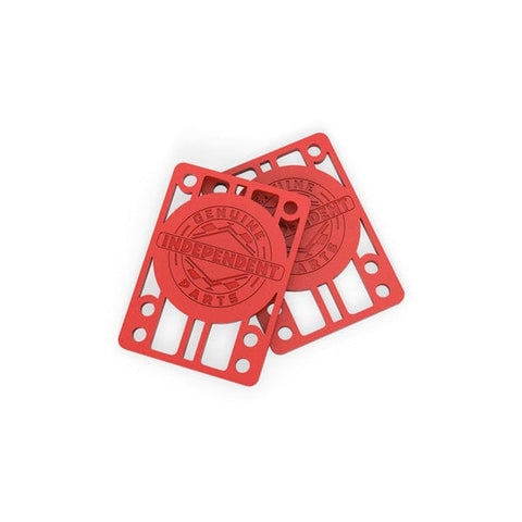 Riser pads Genuine Parts Red 1/8