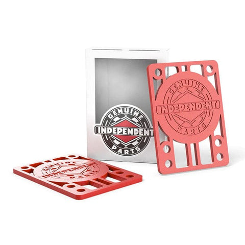 Riser pads Genuine Parts Red 1/8