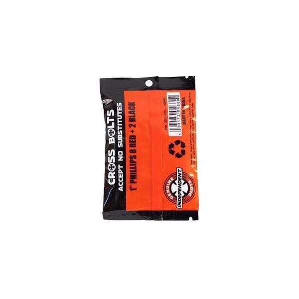 Independent Truck Co Hardware skateboard Viti Genuine Parts Cross Bolts Phillips Tool red / black Downtown