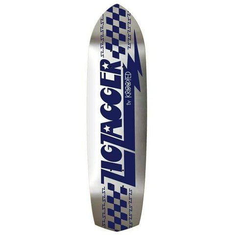 Tavola skate / cruiser Zip Zagger Silver Foil 8.625