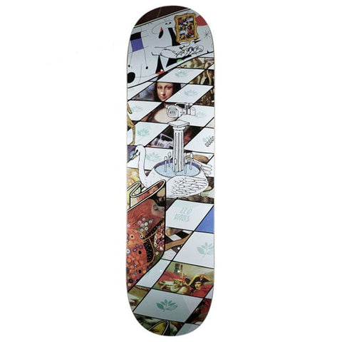 Tavola skate Leo Valls Museum Serie 8.25