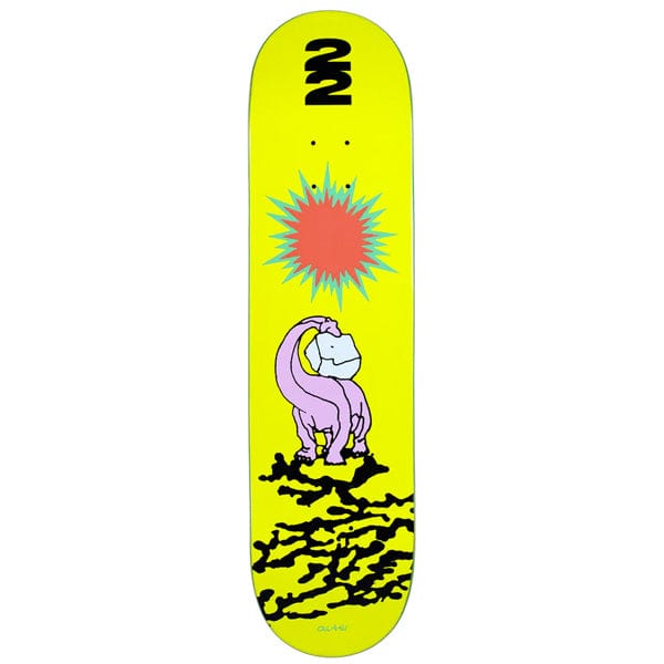Quasi Skateboards Tavola skateboard Tavola skate Dino Yellow 8