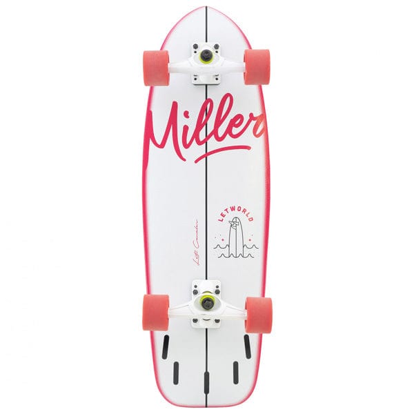 Miller Division surfskate Surfskate Pro Leticia Canales Letworld 31.0" Downtown