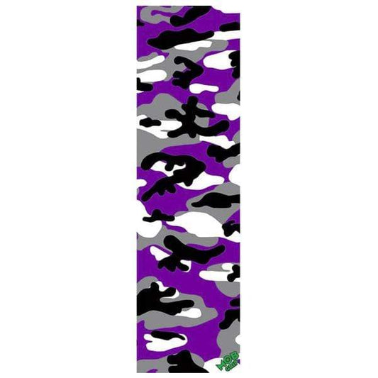 Mob Grip Hardware skateboard Griptape Camo Purple 9" Downtown