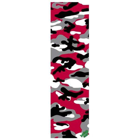 Mob Grip Hardware skateboard Griptape Camo Red 9" Downtown