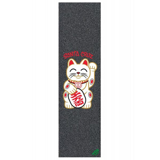 Mob Grip Hardware skateboard Griptape Santa Cruz Lucky Cat 9" Downtown