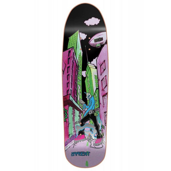 New Deal Skateboards Tavola skateboard Tavola skate old school Danny Sargent Invader Neon Slick Reissue 9.3