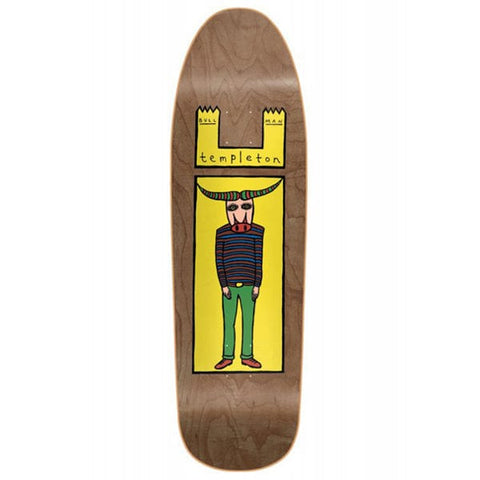 Tavola skate old school Ed Templeton Bullman Brown Reissue 9.35