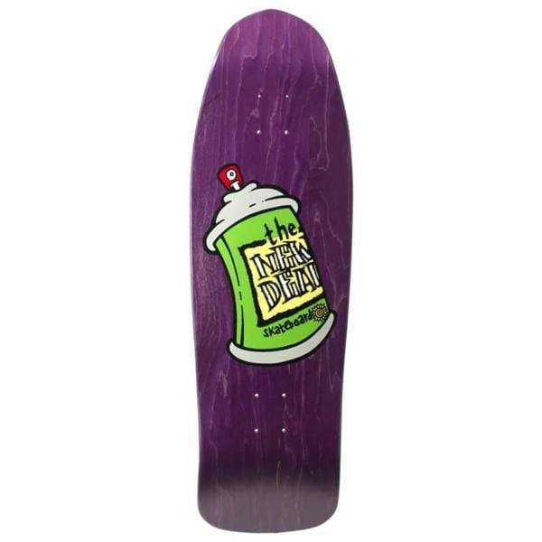 New Deal Skateboards Tavola skateboard Tavola skate old school Spray Can Purple R7 Reissue 9.75
