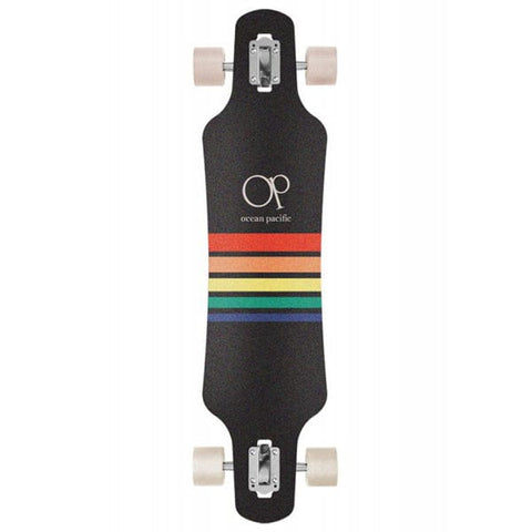 Longboard Sunset Drop Through White Navy 39
