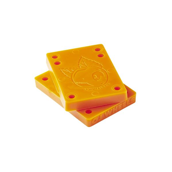 OJ Wheels Hardware skateboard Riser pads Juice Cubes 3/8" Downtown