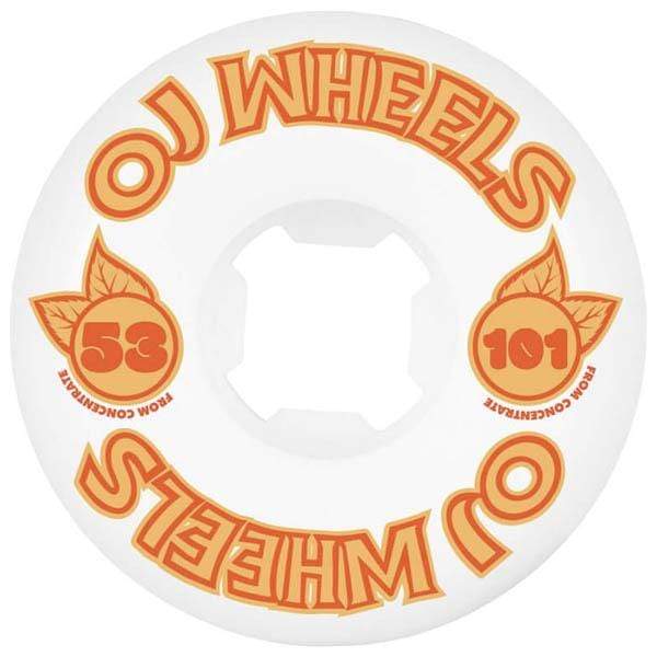 OJ Wheels Ruote skateboard Ruote skate From Concentrate Orange Hardline 101A 53mm Downtown