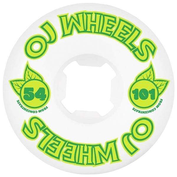 OJ Wheels Ruote skateboard Ruote skate From Concentrate Lime Hardline 101A 54mm Downtown