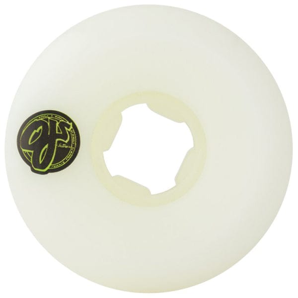 OJ Wheels Ruote skateboard Ruote skate Team Line Original Hardline White Yellow 99A 54mm Downtown