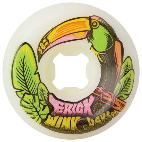 Ruote skate Erick Winkowski Tropics Original Mini Combo 99A 58mm