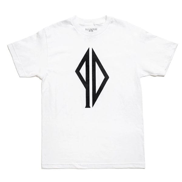 Piss Drunx Tshirt T-shirt a manica corta da uomo Logo White Downtown