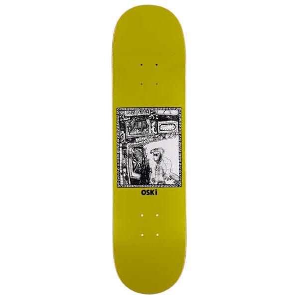 Polar Tavola skateboard Tavola skate Oskar Rozenberg Gorilla King Olive Downtown