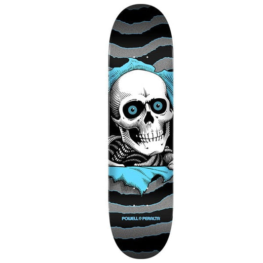 Powell Peralta Tavola skateboard Tavola skate Ripper Birch Silver Light Blue 7.75" Downtown