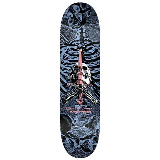 Powell Peralta Tavola skateboard Tavola skate Skull&Sword Blue 8.75" Downtown