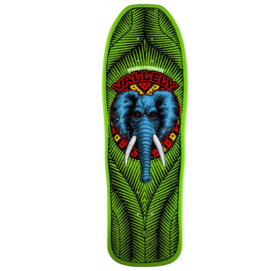 Powell Peralta Tavola skateboard Tavola skate Mike Vallely Elephant Lime Reissue 9.85" Downtown