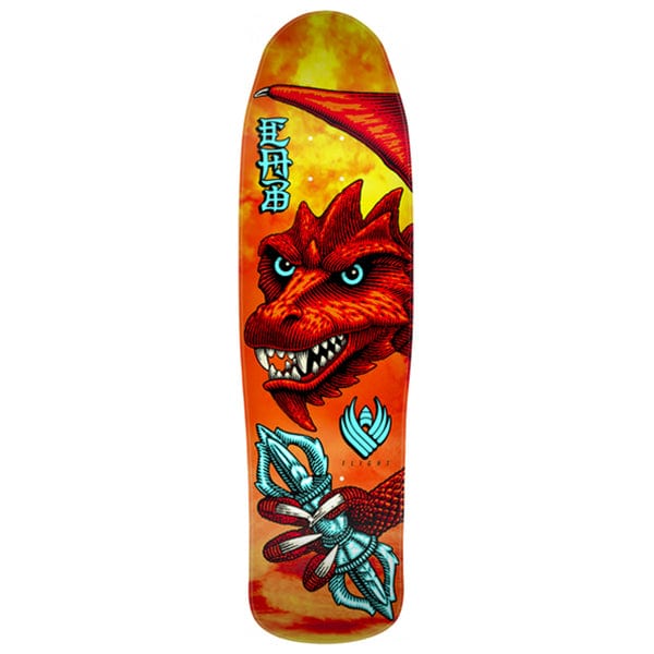 Powell Peralta Tavola skateboard Tavola skate Steve Caballero Cab Dragon Wing Flight Red 9