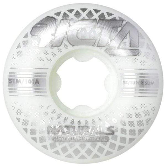 Ricta Wheels Ruote skateboard Ruote skate Reflective Naturals Super Slim 101A 51mm Downtown